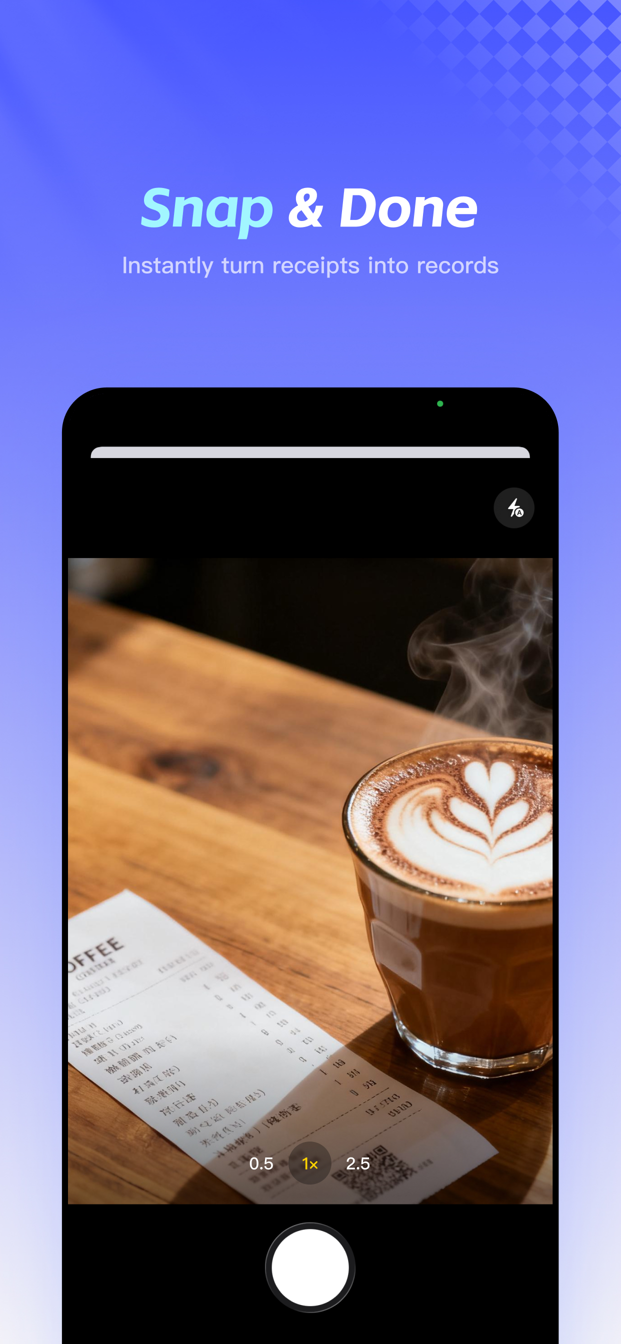 Multimodal Receipt scanning and AI parsing